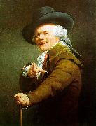 Portrait de lartiste sous les traits dun moqueur, Joseph Ducreux